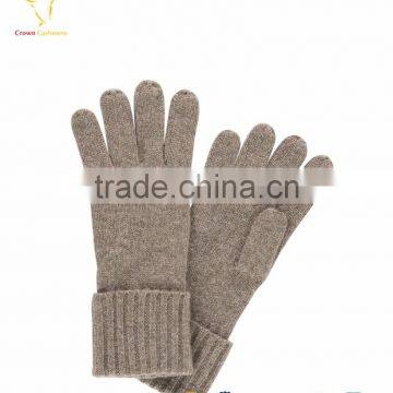 Warm 100% Cashmere Knit Mitten Gloves