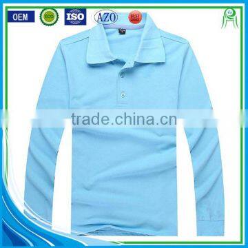 Custom Design Long Sleeve Polo Shirt no Brand photo-2