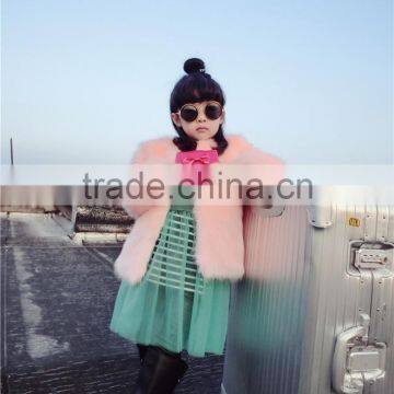 Fashion Kids Clothes Winter Fur Coat for Girls Baby Clothes Parka Elegant Clothing for Girls Girl Outerwear Luxury Faux Fur photo-4