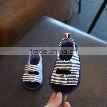 S60590B 2017 Fashion Baby Denim Shoes Baby Hot Sale Sandals photo-3