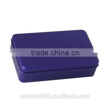 Factory Custom Printed Decorative Rectangle Tin Box photo-3