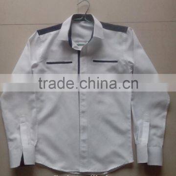 Latest Design Men's Long Sleeve Dress Shirt photo-3