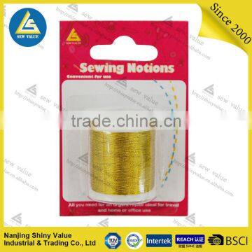 Cheap Silver/gold Color Metalic Sewing Thread Wholesale photo-2