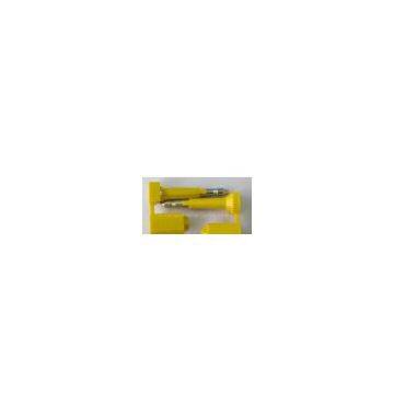 Yellow color 1500kgs pull load Strength container security seals ISO passed