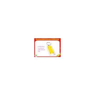 Promoitional torch logo solar led keyrings flashlight