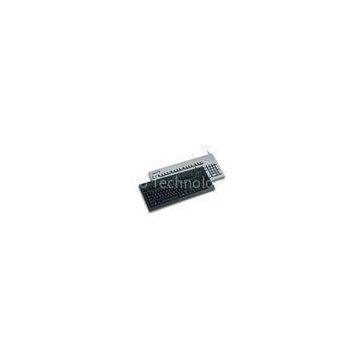 Window 7 / XP / Vista No-noise, elegant design USB Wired Black Metal Keyboard
