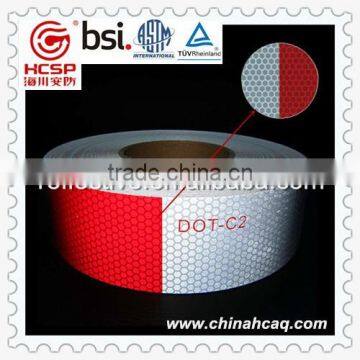 high intensity grade truck reflective tape DOT-C2,high visible trailer DOT-C2 reflective tape