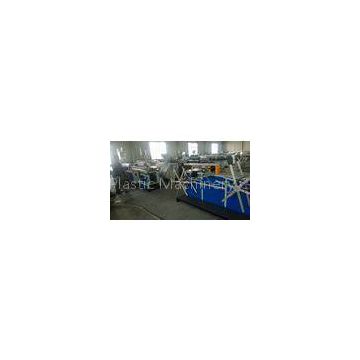 PP PE PVC PA Electric Threading Plastic Pipe Machine , Long Life