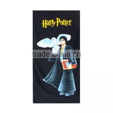 100% cotton active printed human portrait towel