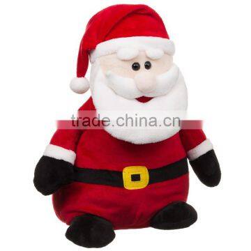 fabric stuffed toys santa claus christmas toy