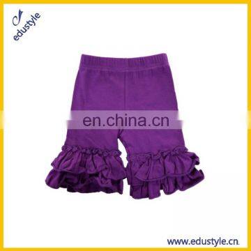 Cheap Wholesale Mesh Polyester Girls Icing Ruffle Shorts