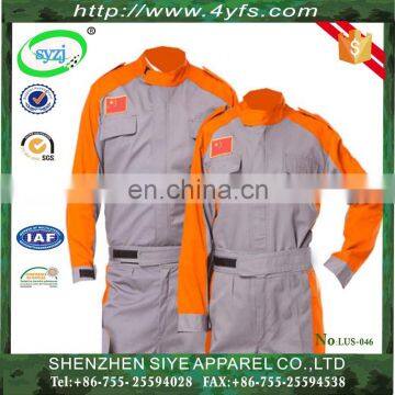 Male long-sleeved overalls suit work clothes suit /engineering workers overall