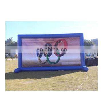 Advertising outdoor balloon type inflatable billboard for sale