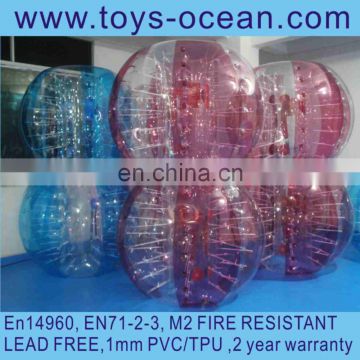 inflatable bumper soccer balls,football inflatable body zorb ball,inflatable body bumper ball