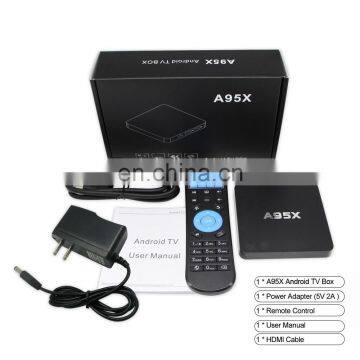 Android 6.0 A95X TV Box Amlogic S905X Quad Core 2G + 16G Dual-Band WIFI Bluetooth KODI 16.0 Smart Media Player photo-2