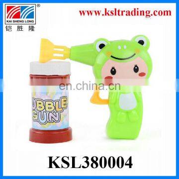 Summer toy cartoon style bubble gun soap bubble toy