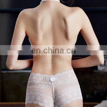 New Design Ladies Halter Lace Bralette, High Neck Bra photo-2