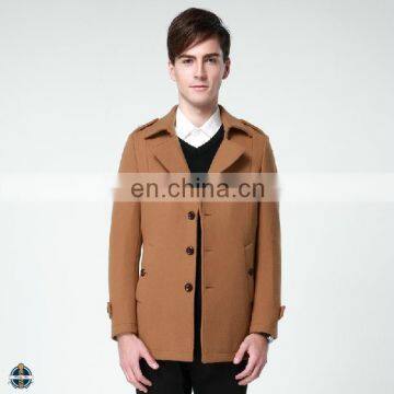 T-MC502 China Manufacturer Cheap Woolen Fashion Men's Coats