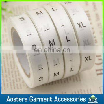new design clothes size labels made in china printed labels for clothing