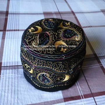 Africa Muslim embroidered wool cap /  embroidered wool cap / Africa embroidered wool cap /  Africa  wool cap