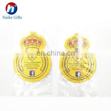 2017 Promotional Fashion Design Car Air Freshener Hanging photo-3