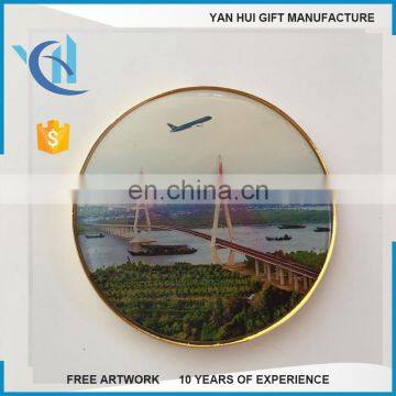 Custom Enamel Souvenir Two Tones Military Navy Geocache Brass Challenge Metal Coin photo-4