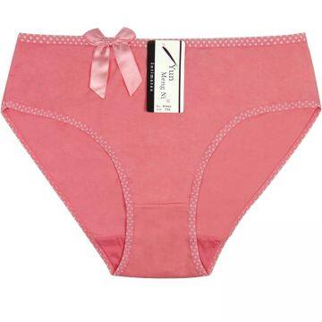 Yun Meng Ni Sexy Underwear Cute Bow Big Size 2XL/3XL/4XL Briefs Cotton Panties photo-2