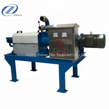 manure slurry processing solid liquid separator