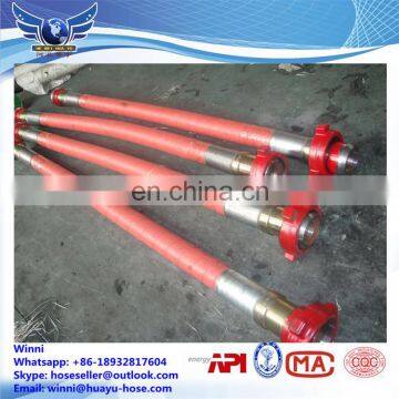 4 Inch Steel Wire Spiral Hydraulic Hose Rotary Oil Drilling Hose Vibrator Hose photo-3