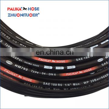 Durable ozone resistant 6mm colored sae 30r10 fuel oil rubber hose