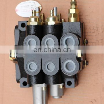 50l/min 2 spools hydraulic sectional directional control valve for earth moving machines DF-50 series