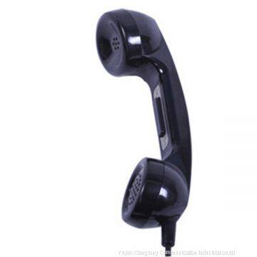 industrial handset with PTT switch