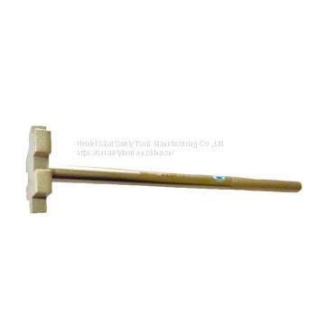 Sparkless single end bucket wrench Bung (Single head) 300mm Aluminum bronze