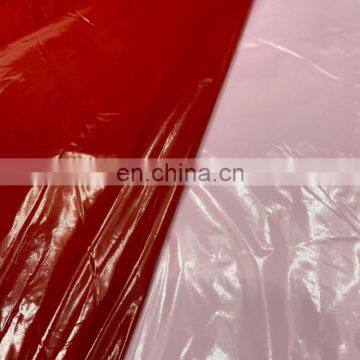 380T Bright Pu Coated Nylon Taffeta Fabric For Down Jacket