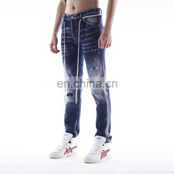 DiZNEW Wholesale Bootcut Male Loose Denim Jeans Men photo-2