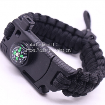 Tactical Accessories Bracelet With Compass and Rope photo-4