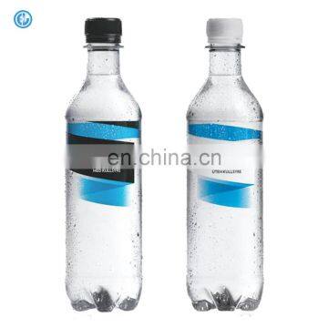 Beverage Plastic / Glass Adhesive Sticker Automatic Bottle Labeling Machine