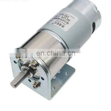 chihai motor CHR-GM37-550Permanent magnet dc geared motorhigh speed and high torque 24V enter output shaft dc deceleration motor