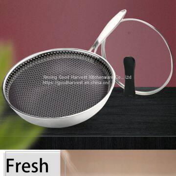 Stainless Steel Non-stick Wok 32cm photo-2