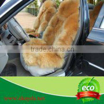 Pure sheepskin wool car seat cover