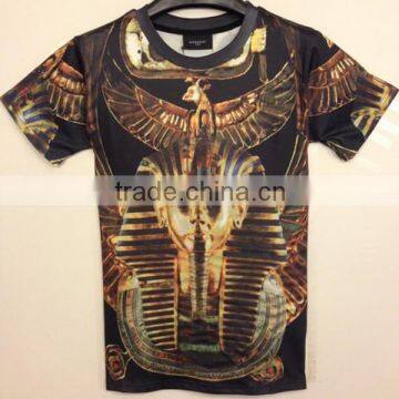 Custom rhinestone design o-neck t-shirts, Printed, sublimation ,Standard Sports