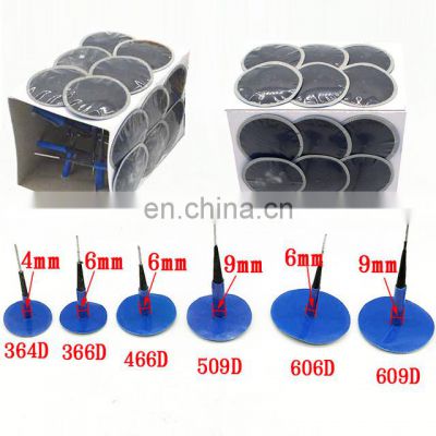 24Pcs Car Motorcycle Truck Tyre Puncture Repair Wired 6mm Mushroom Plug Patch