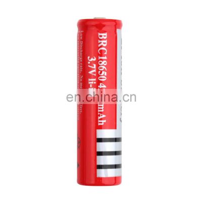 1Pc 3.7V 4200mAh 18650 Li-ion Rechargeable Battery for Flashlight