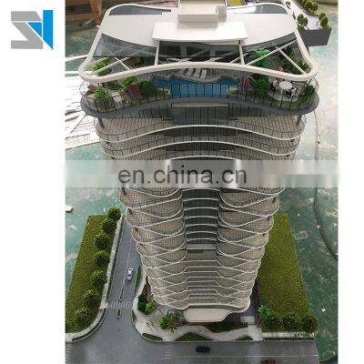 3d printed building model for high rise residential building