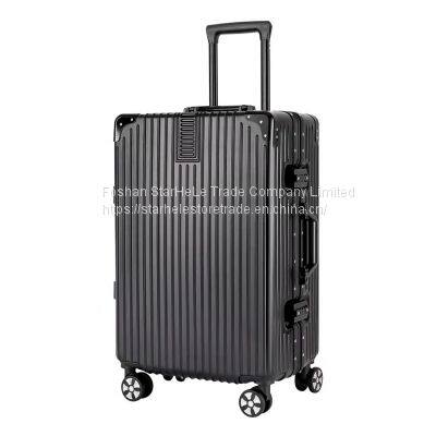 Suitcase student 26 inch aluminum frame trolley case 24 inch password boarding case
