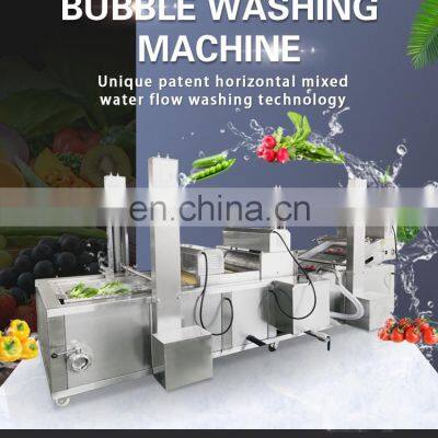 Vegetable Tomato and Fruit Vortex Washing Machine Vegetable Processing Line Machine