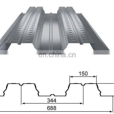 Multi-story Steel Structure Building Used Warehouse Workshop Galvanized Steel Deck Floor photo-4