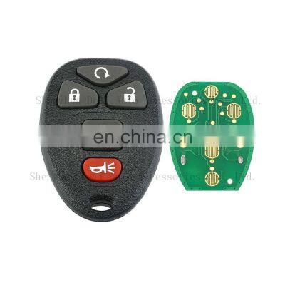 5 Buttons Keyless Entry 315Mhz KOBGT04A Car Remote Key Case For Chevrolet Malibu Cobalt G5 LaCrosse Auto Key