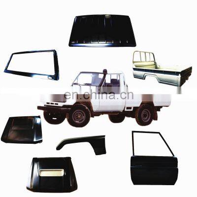 75 series land cruiser FJ75 LC75 HZJ75 car door,hood,bonnet,fender,roof body parts