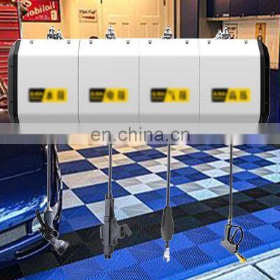 CH Car Wash Water Air Electrical Combination Combined Air Hose Reel High Pressure Foam Hose Reel Drum Cable Reel Boxes